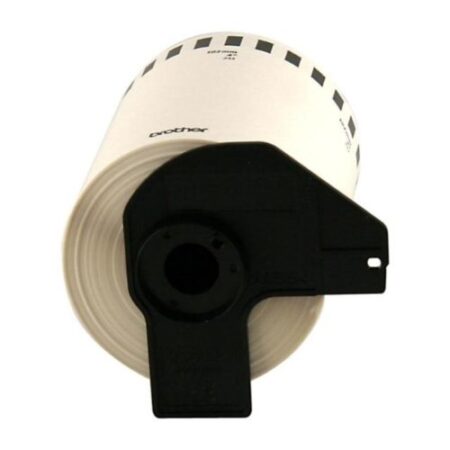 Etiqueta Blanca De Papel Brother Dk2243 De 101 Mm De Ancho X 30.4Mts De Largo. Impresión En Negro. –