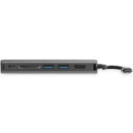 Adaptador Multipuertos HDMI Lector SD - 2Xa 1Xc - Pd 3.0