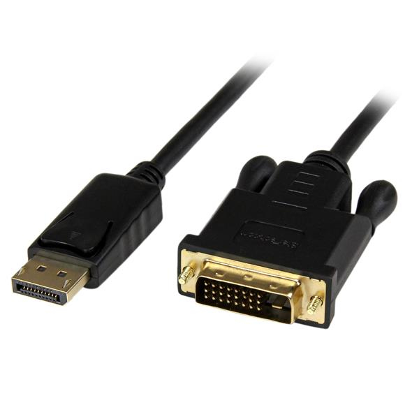 CABLE DE 1.8M ADAPTADOR ACTIVO EXTERNO DISPLAYPORT A DVI       .