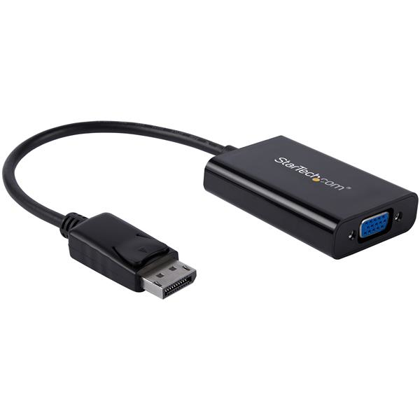 ADAPTADOR DE VIDEO DISPLAYPORT A VGA CON AUDIO                 .