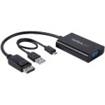 Adaptador De Video Displayport A VGA Con Audio .