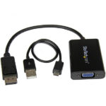 Adaptador De Video Displayport A VGA Con Audio .