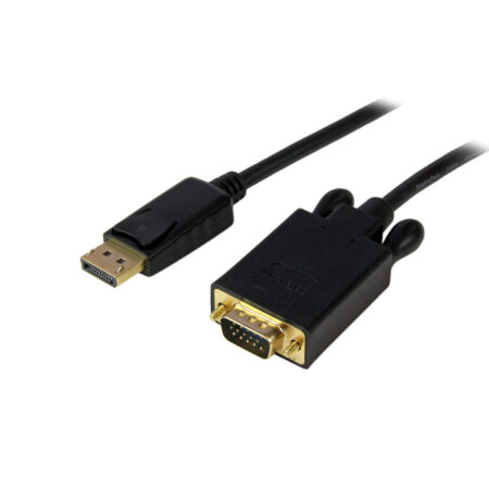 Cable 1.8M Adaptador Activo Displayport A VGA Convertidor .