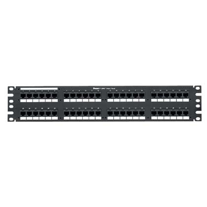 Patch Panel 48 Puertos Cat6 Panduit Dp48688Tgy, De Impacto (110),Plano, 2Ur