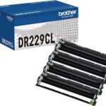 TAMBOR BROTHER DR229CL COLOR NEGRO/20000 PAGINAS/4 PIEZAS