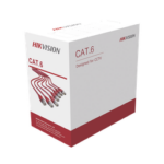 Bobina De Cable Utp Cat6 Hikvision Ds-1Ln6U-G 305 Metros, 3 Awg), Color Gris, Pvc (Cm), Uso En Interior, 100% Cobre