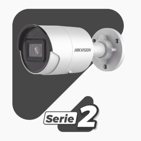 Bala IP 6 Megapixel / Lente 2.8 Mm / 40 Mts Ir Exir /Exterior IP67 / Wdr 120 Db / PoE / Micrófono Integrado / Videoanaliticos (Filtro De Falsas Alarmas) -