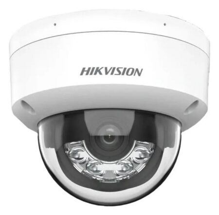 Camara Domo IP Hikvision Ds-2Cd2183G2-Lis2U 8Mpx/Lente 2.8 Mm/Exterior Ip6/2 Microfonos/Luz Ir