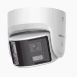 [ Protección Activa ] Turret IP Panorámica 4 Megapíxel / 2 Lentes 2.8 Mm (180°) / Imagen A Color 24/7 (Colorvu) / PoE / Wdr 130° -