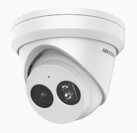 Turret IP 8 Megapixel (4K) / Lente 2.8 Mm / 30 Mts Ir Exir / Exterior Ip66 / Wdr 120 Db / PoE / Acusense (Evita Falsas Alarmas) / Micrófono Integrad -