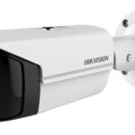 Camara Bala IP Hikvision Ds-2Cd2T45G0P-I 4Mp/Serie Pro+/Panoramica 180°/20 Mts Ir Exir/Wdr/Exterior IP67/Video Analiticos/PoE/MicroSD