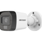 Camara Bala Hikvision,Ds-2Ce16D0T-Lfs, Turbohd 2Mp Lente 2.8 Mm 30 Mts Ir Exir+20 Mts Luz Blanca,Microfono Integrado Gran Angular 101°