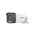 Camara Bala Turbohd Hikvision Ds-2Ce17K0T-Lfs 5Mpx 3K/Lente 2.8 Mm/40 Mts Ir + 40 Mts Luz Blanca/Dual Light + Colorvu/Angular 104.5°/Exterior IP67/Microfono Integrado/Dwdr