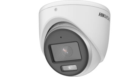 Camara Turret Turbohd Hikvision Ds-2Ce70Kf0T-Mfs 3K 5Mp/Lente 2.8Mm/Imagen A Color 24/7/20 Mts Luz Blanca/Exterior IP67/Dwdr/4 Tecnologias/Microfono Integrado