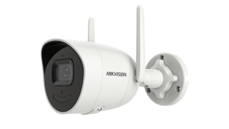 Bala IP 4 Megapixel / Lente 2.8 Mm / 30 Mts Ir / Exterior Ip66 / Wi-Fi / Wdr 120 Db / H.265 / Micrófono Y Bocina Interconstruido / MicroSD –
