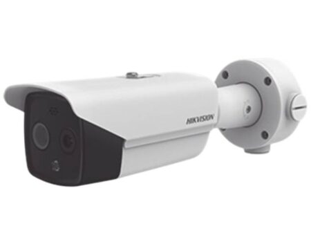 Bala IP Dual / Térmica 6.2 Mm (160 X 120) / Óptico 8 Mm (4 Megapixel) / Detección De Personas 182 M /40 Mts Ir -