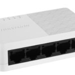 Switch Hikvision Ds-3E0105D-O 5 Puertos/No Administrable/Para Escritorio/Fast Ethernet 10/100Mbps/Color Blanco