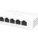 Switch Gigabit Hikvision Ds-3E0505D-E 5 Puertos 10/100/1000 Mbps/No Administrable