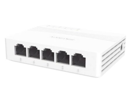 Switch Gigabit Hikvision Ds-3E0505D-E 5 Puertos 10/100/1000 Mbps/No Administrable
