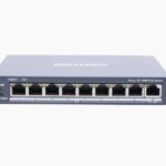 Switch Monitoreable PoE+ Hikvision Ds-3E1309P-Ei 8 Puertos 10/100 Mbps PoE+/1 Puerto 10/100/1000 Mbps De Uplink/PoE Hasta 250 Metros/Conexion Remota Desde Hik-Proconnect / 110 W