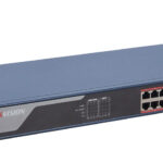 Web Smart Switch PoE+ Hikvision Ds-3E1318P-Ei, 16 Puertos 10/100 Mbps PoE+, + 2X 10/100/1000Mbps + 2X Sfp