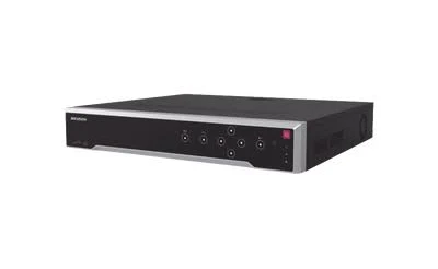 Nvr 32 Canales IP Hikvision Ds-7732Ni-M4/24P 32Mp/8K/24 Puertos PoE+/Acusense/Anpr/Conteo De Personas/4 Bahias De Disco Duro/Alarmas I/O
