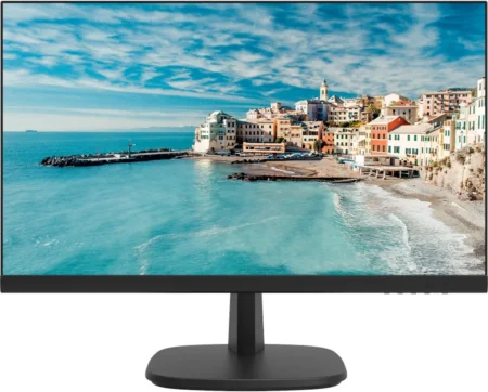 MONITOR 23.8″ HIKVISION DS-D5024FN10 LED/FULL HD/VA/HDMI/VGA/MONTAJE VESA/SO 24/7/BACKLIGHT E-LED/ULTRA DELGADO/COLOR NEGRO