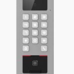 Lector Biometrico Con Teclado Para Exterior Antivandálico Con Función De Videoportero Multiapartamento / Huella - Tarjeta, Código Qr, Pin O App Hikconnect