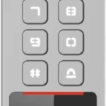 Teclado Exterior Antivandalico IP65 & Ik08 Hikvision Ds-K1T805Mx, Acceso Por Pin O Tarjeta Mifare, Alta Y Baja De Passwords Remotamente Con Horarios