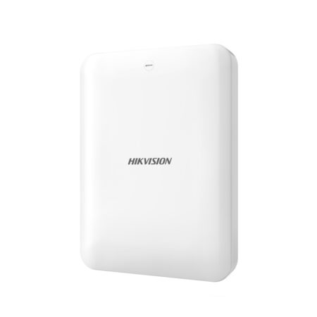 Panel De Alarma Híbrido IP Hikvision Ds-Pha64-W4P2 – Color Blanco, De Plástico, Inalámbrico Y Alámbrico