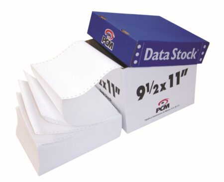 Papel Para Impresión Pcm Ds00216000B – Data Stock 9½ X 5½ 1T C/6000 Bco