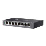 Switch Tp-Link Ds108Gp 8 Puertos, 10/100/1000Mbps, 16Gbit/S, Color Negro