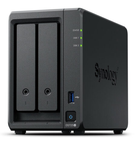 Servidor NAS Marca Synology Modelo Ds725+ 2 Bahias Diskstation