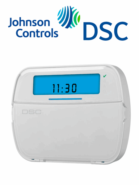 Teclado Cableado De Iconos Con Transceptor Dsc Hs2Icnrf9 Power G Integrado 128 Zonas Compatible Con Neo