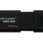 Memoria Usb3.0 De 64Gb Kingston Dt100G3/64Gb Negro