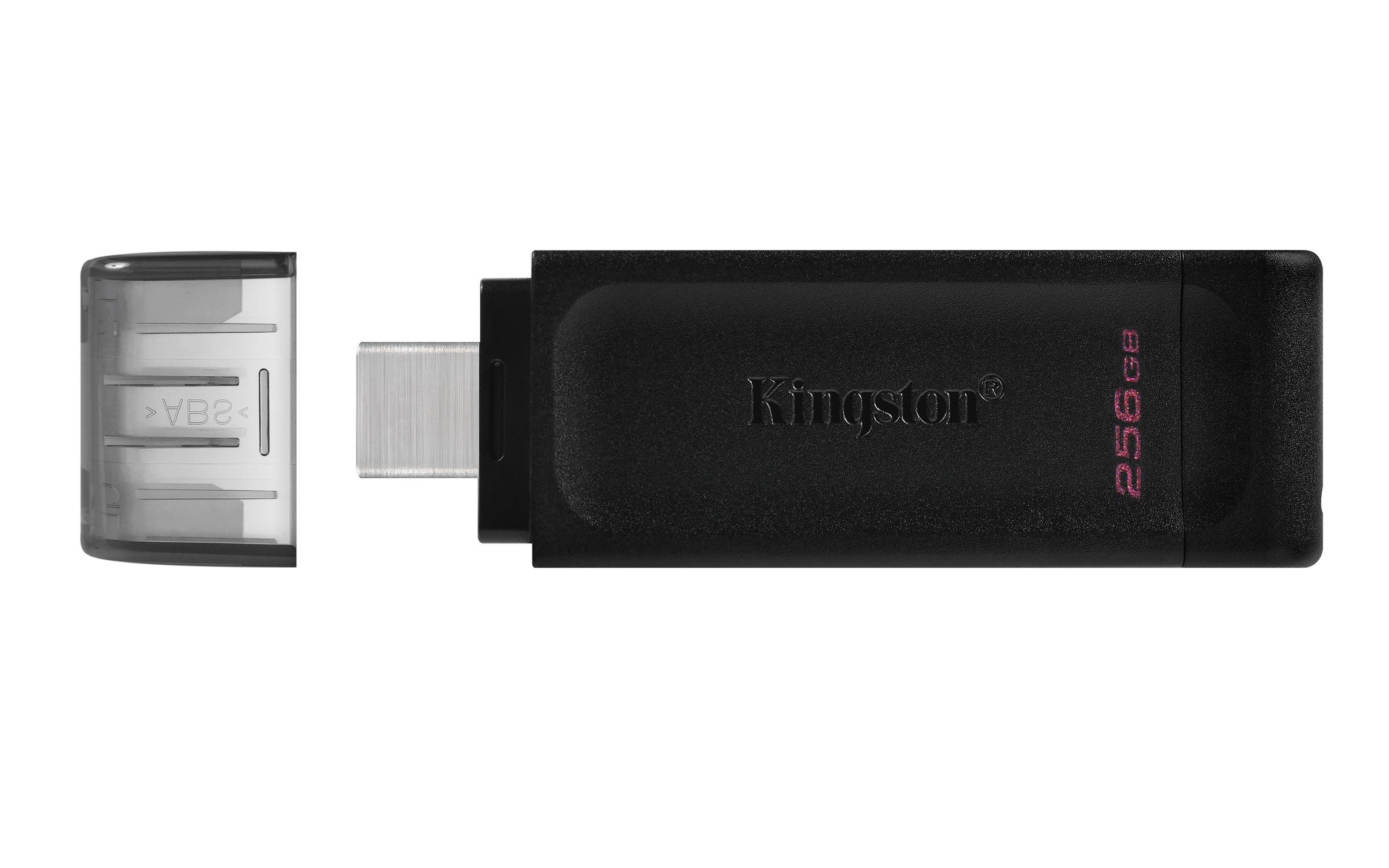 Memoria Usb Tipo-c 256gb Kingston Dt70/256gb/datatraveler 70/usb 3.2/color Negro