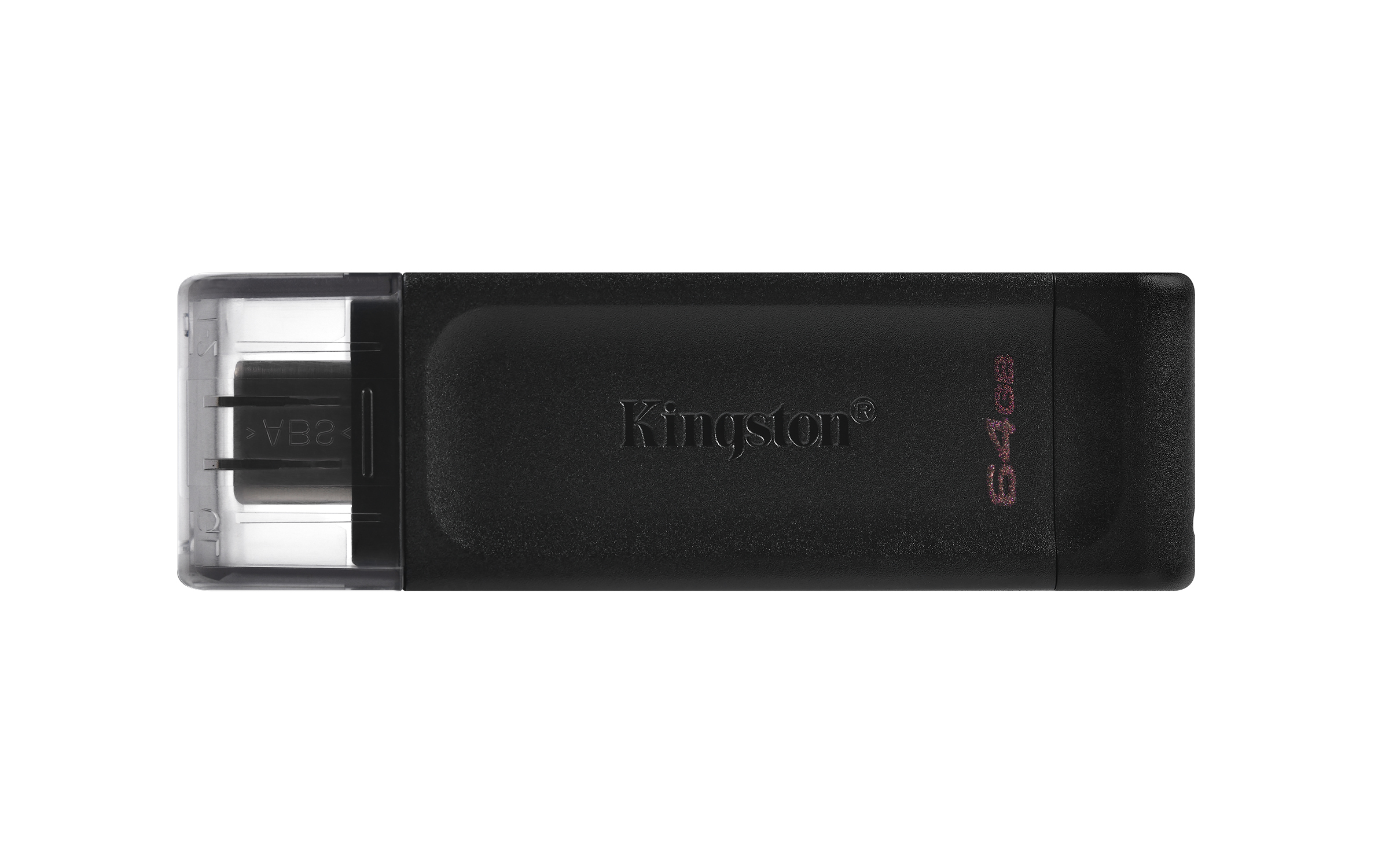 Memoria Usb Type-c 64gb Kingston Datatraveler 70 Negro, Dt70/64gb