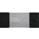 Memoria USB Tipo C 128Gb Kingston 3.2 Gen 1 Negro/Plata Dt80/128Gb