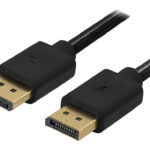 Cable De Video Displayport Macho 4K Game Factor Dtd400 2 Metros, Negro