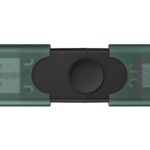 Memoria USB 3.2 256Gb Kingston Datatraveler Duo USB Flash Drive/USB-A/USB-C/Color Negro-Verde/Dtdeg2/256Gb