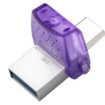 MEMORIA USB3.2 256GB KINGSTON DTDUO3CG3/256GB DATATRAVELER MICRODUO USB-A/USB-C/MORADO