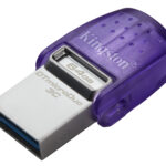 MEMORIA USB 64GB KINGSTON DATATRAVELER MICRODUO 3C USB A/C MORADO, DTDUO3CG3/64GB