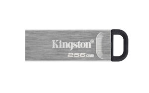 MEMORIA USB 256GB KINGSTON DATATRAVELER KYSON, USB3.2, PLATA, DTKN/256GB