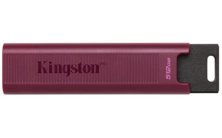 Memoria USB 3.2 512Gb Kingston Dtmaxa/512Gb Datatraveler Max, Color Rojo