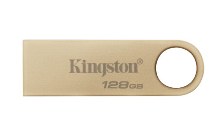 Memoria USB 3.2 128Gb Kingston Dtse9G3/128Gb Datatraveler Se9 G3/Lectura 220Mb/S/Color Dorado