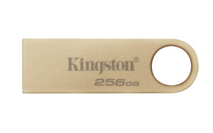 MEMORIA USB 3.2 256GB KINGSTON DTSE9G3/256GB DATATRAVELER SE9 G3/LECTURA 220MB/S/COLOR DORADO