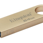 Memoria USB 3.2 64Gb Kingston Dtse9G3/64Gb Datatraveler Se9 G3/Lectura 220Mb/S/Color Dorado