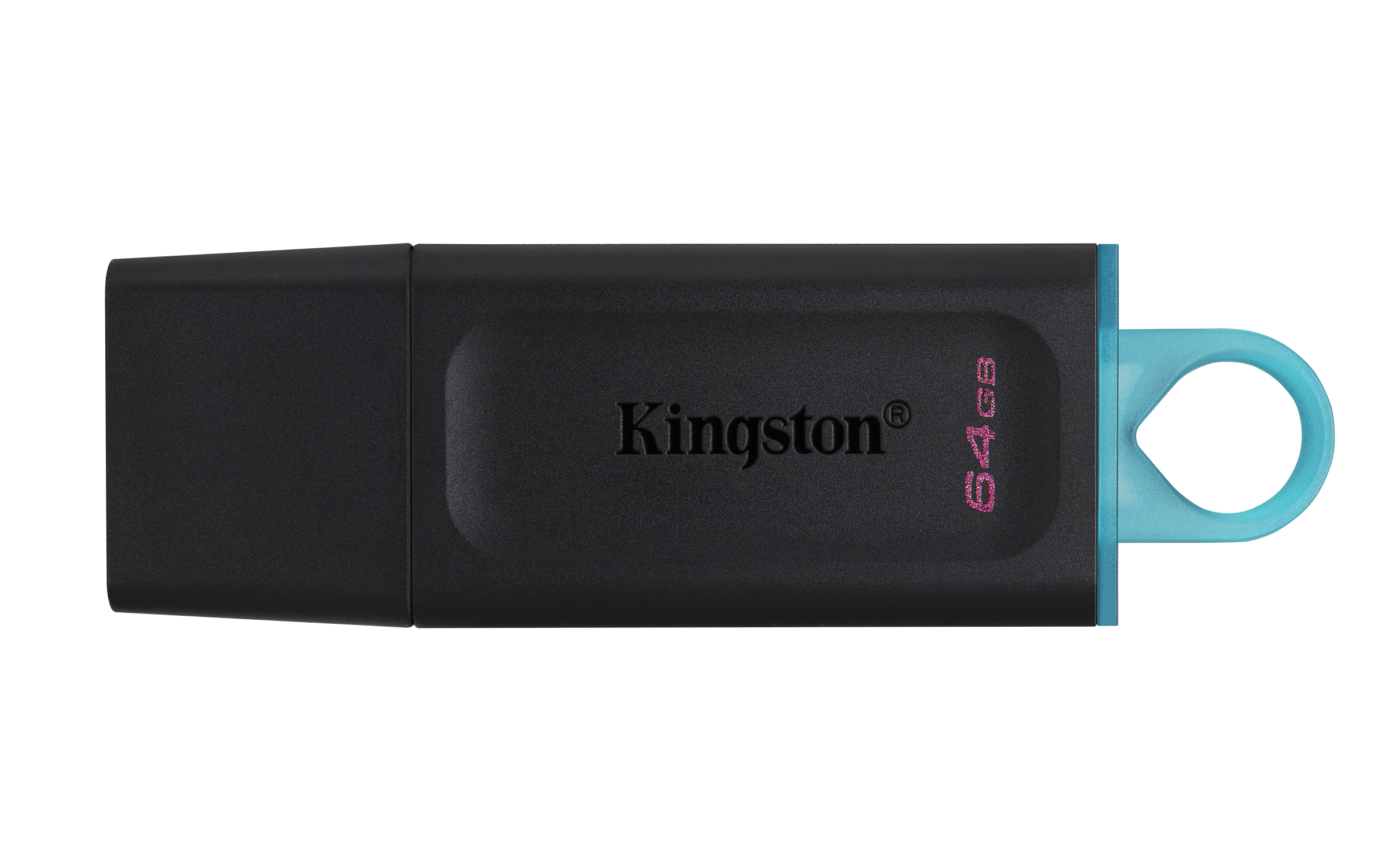 Memoria Usb 3.2 64gb Kingston Dtx/64gb Datatraveler Exodia Negro/turquesa