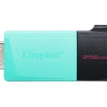 Memoria USB 3.2 256Gb Kingston Dtxm/256Gb Datatraveler Exodia Turquesa/Negro