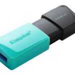 Memoria USB 3.2 256Gb Kingston Dtxm/256Gb Datatraveler Exodia Turquesa/Negro